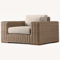 RH Majorca Outdoor Sectional Swivel Loungers