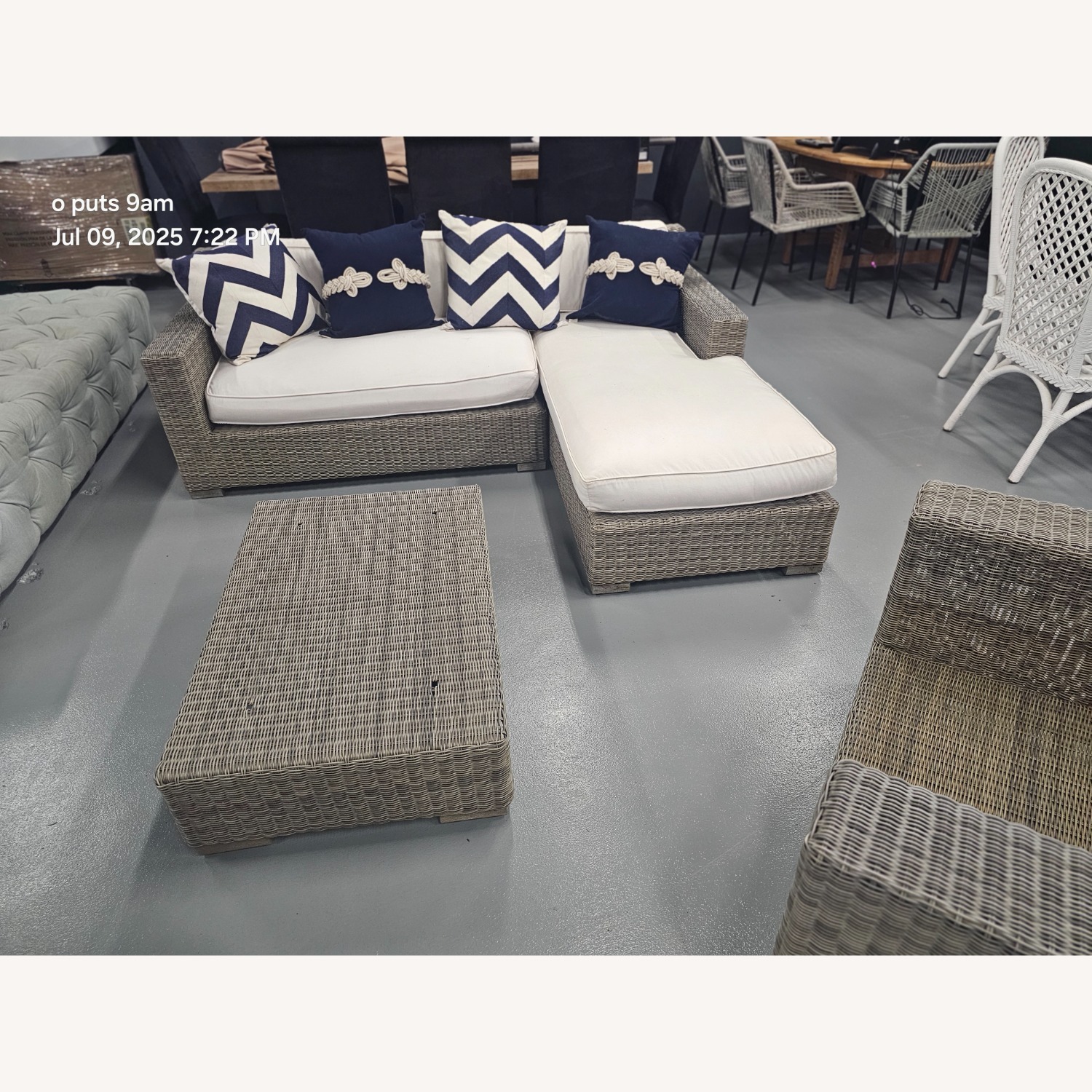 RH Majorca Outdoor Sectional Swivel Loungers - image-8