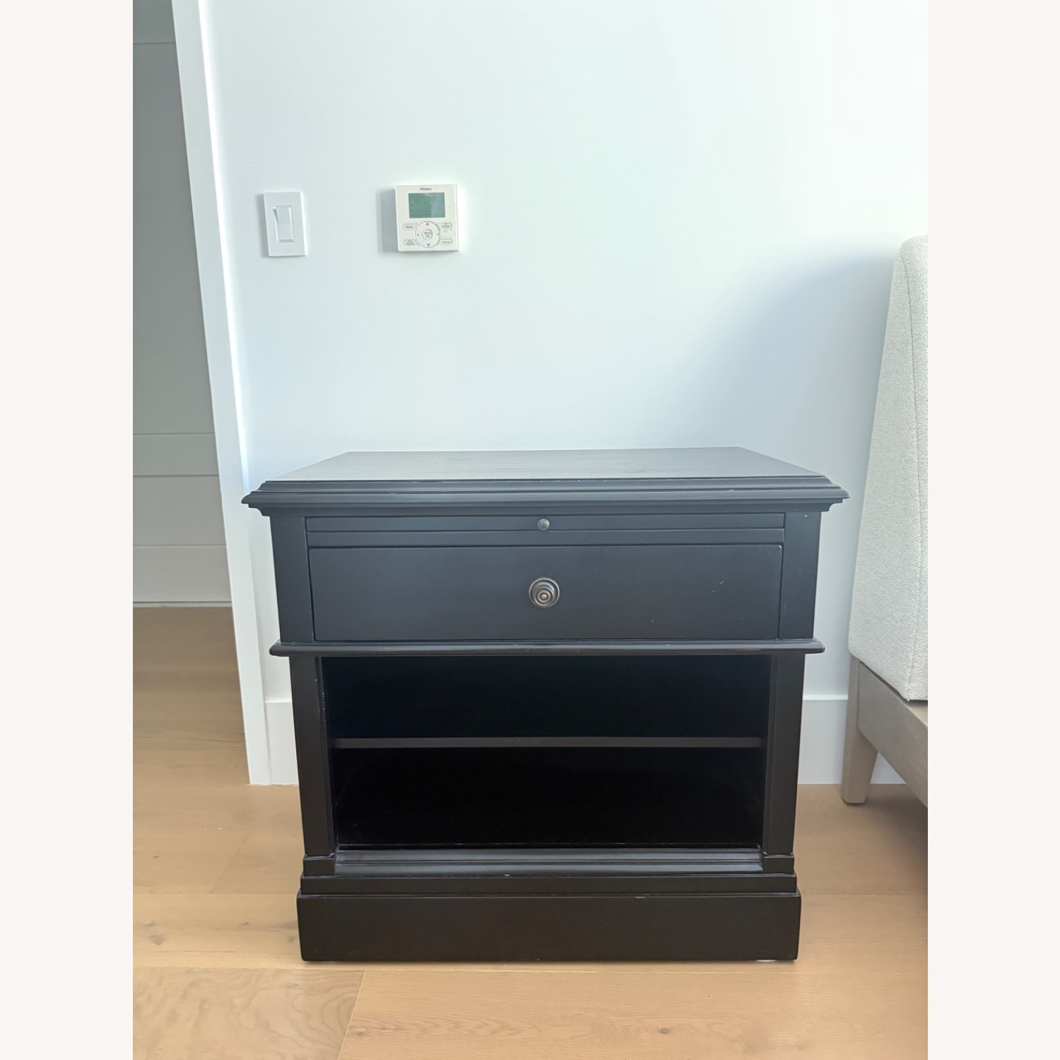 Pottery Barn Branford Black Nightstand - image-2