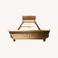 Ethan Allen Natural Queen Bed