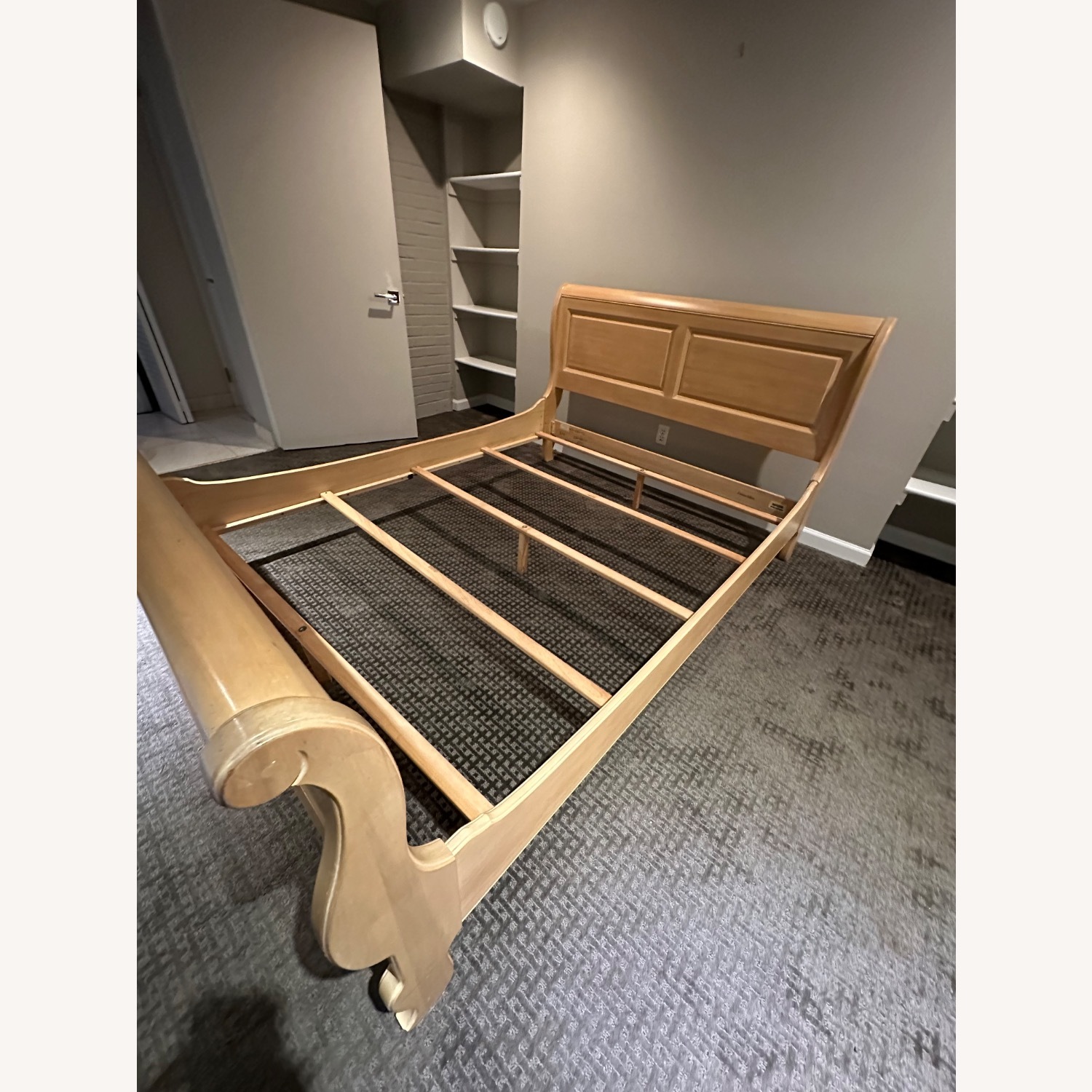 Ethan Allen Natural Queen Bed - image-2