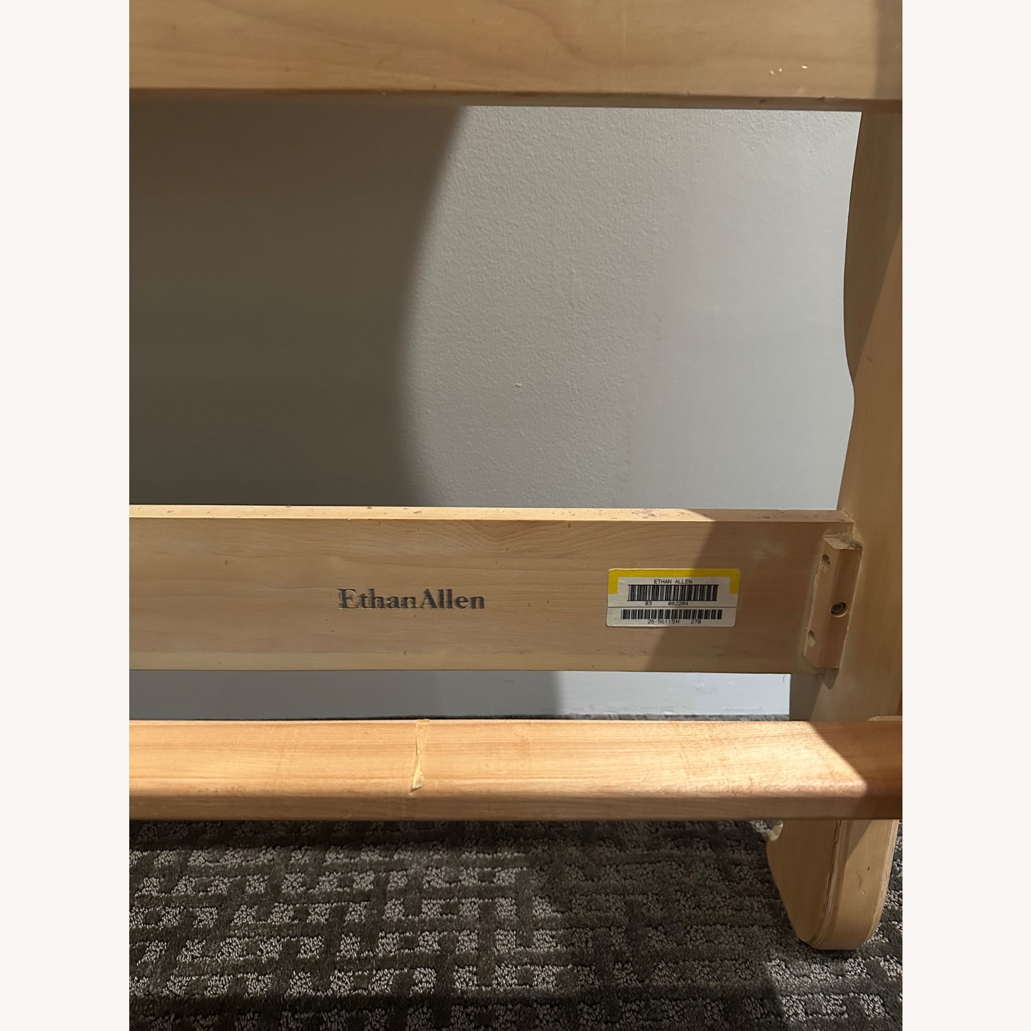 Ethan Allen Natural Queen Bed - image-4