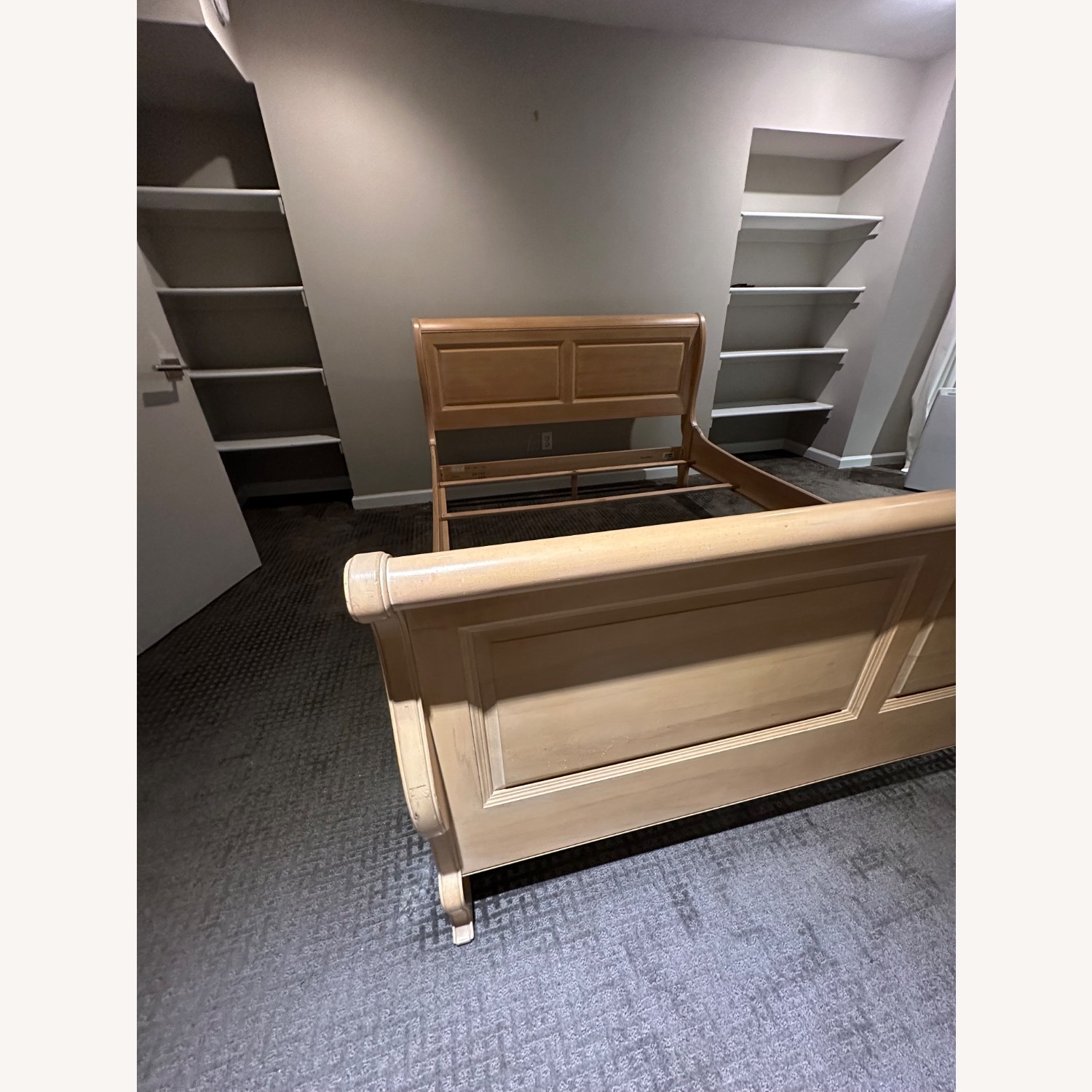 Ethan Allen Natural Queen Bed - image-3