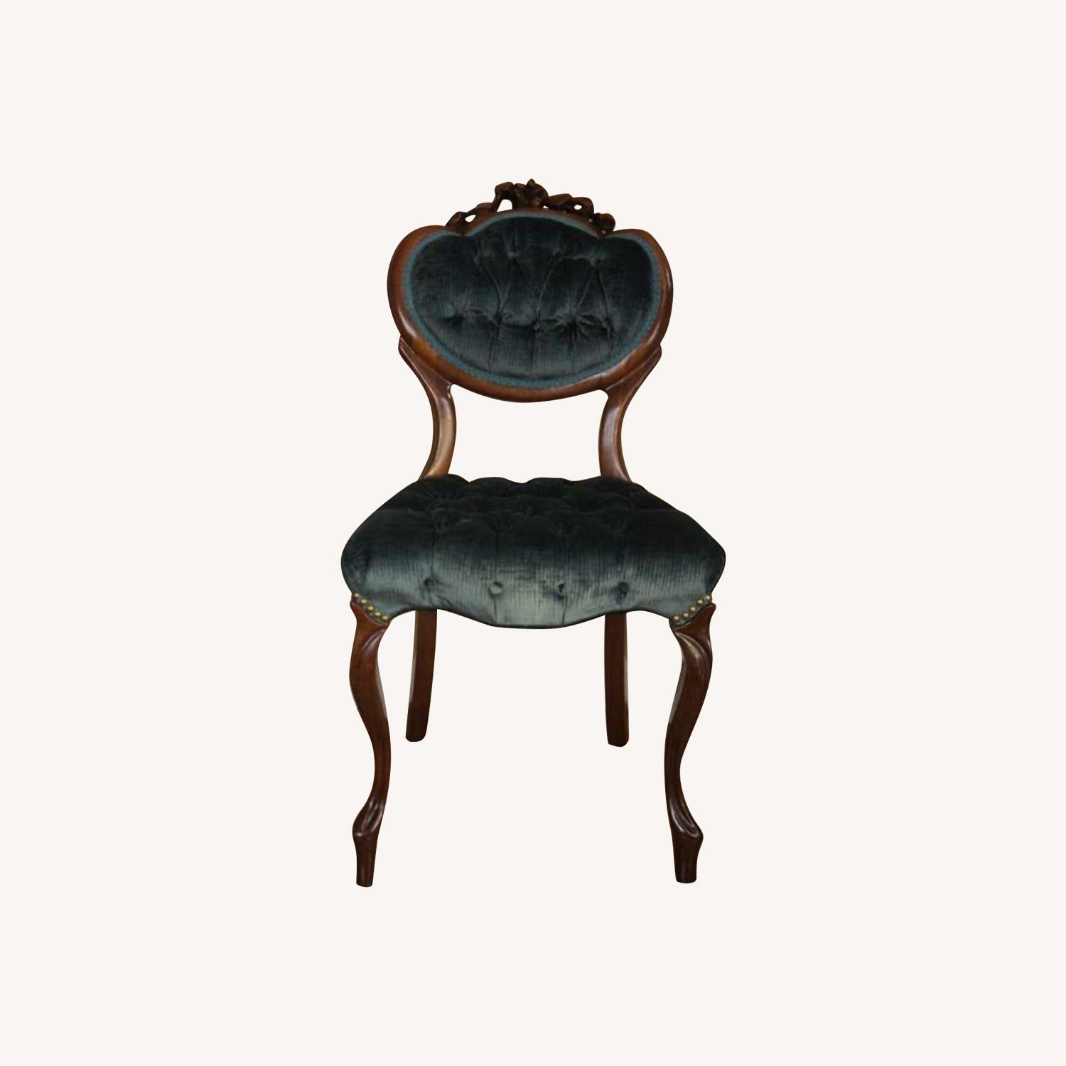Vintage/Antique Finds Dark Brown Accent Chair - image-0