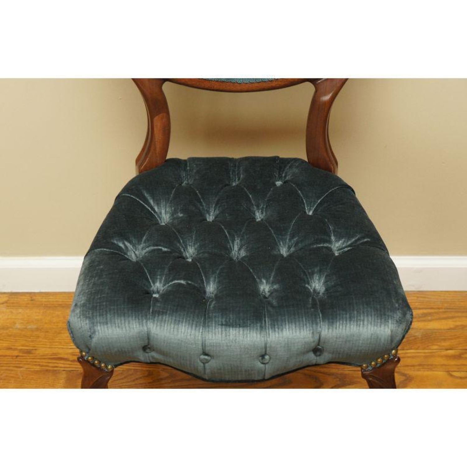 Vintage/Antique Finds Dark Brown Accent Chair - image-5