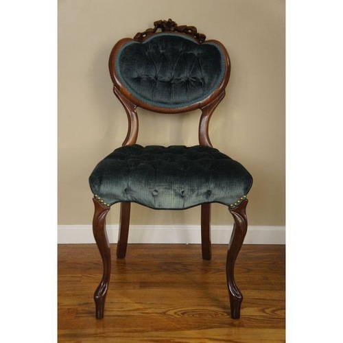 Used Vintage/Antique Finds Dark Brown Accent Chair for sale on AptDeco