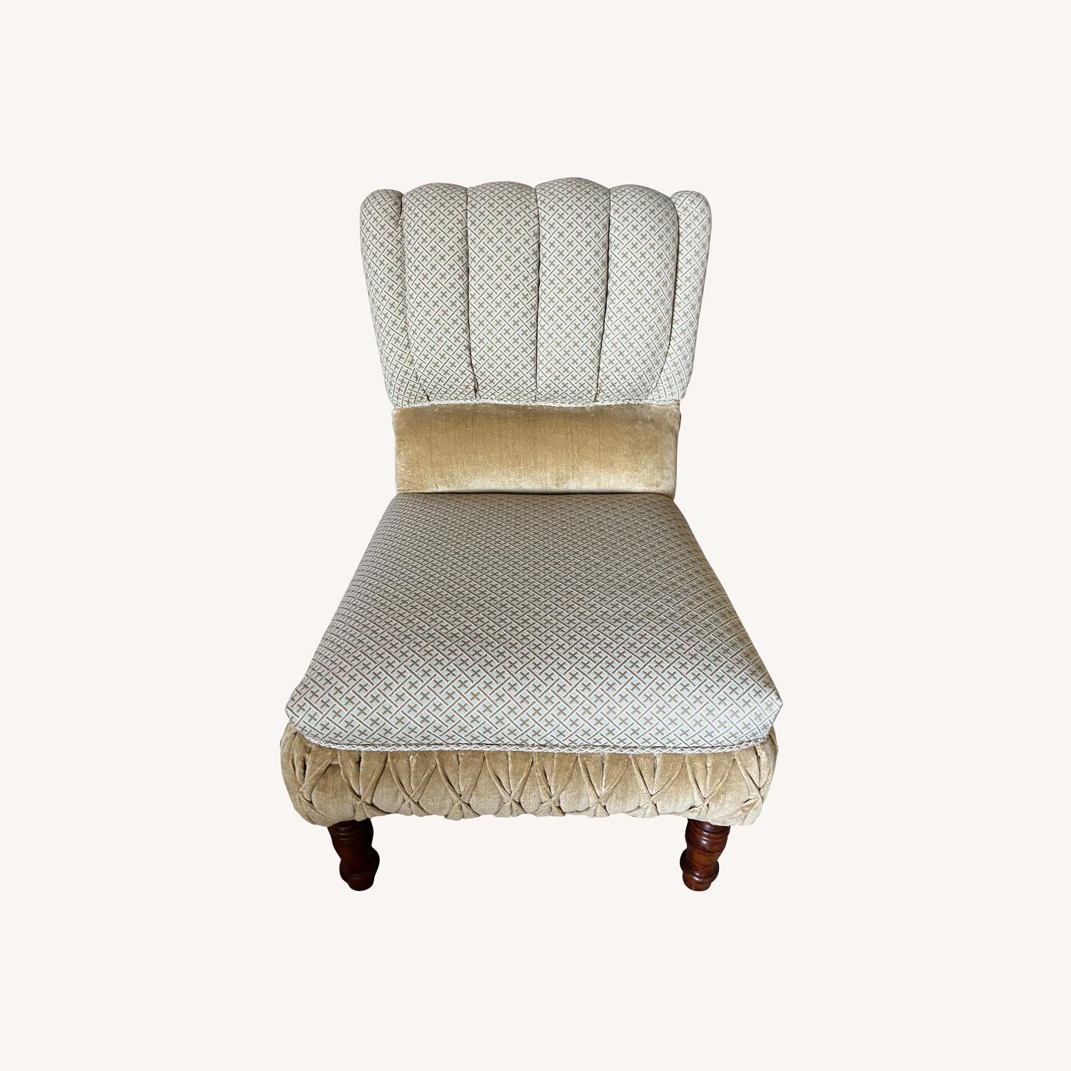 Vintage/Antique Finds Fabric Accent Chair - image-0