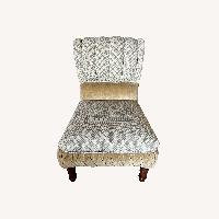 Vintage/Antique Finds Fabric Accent Chair