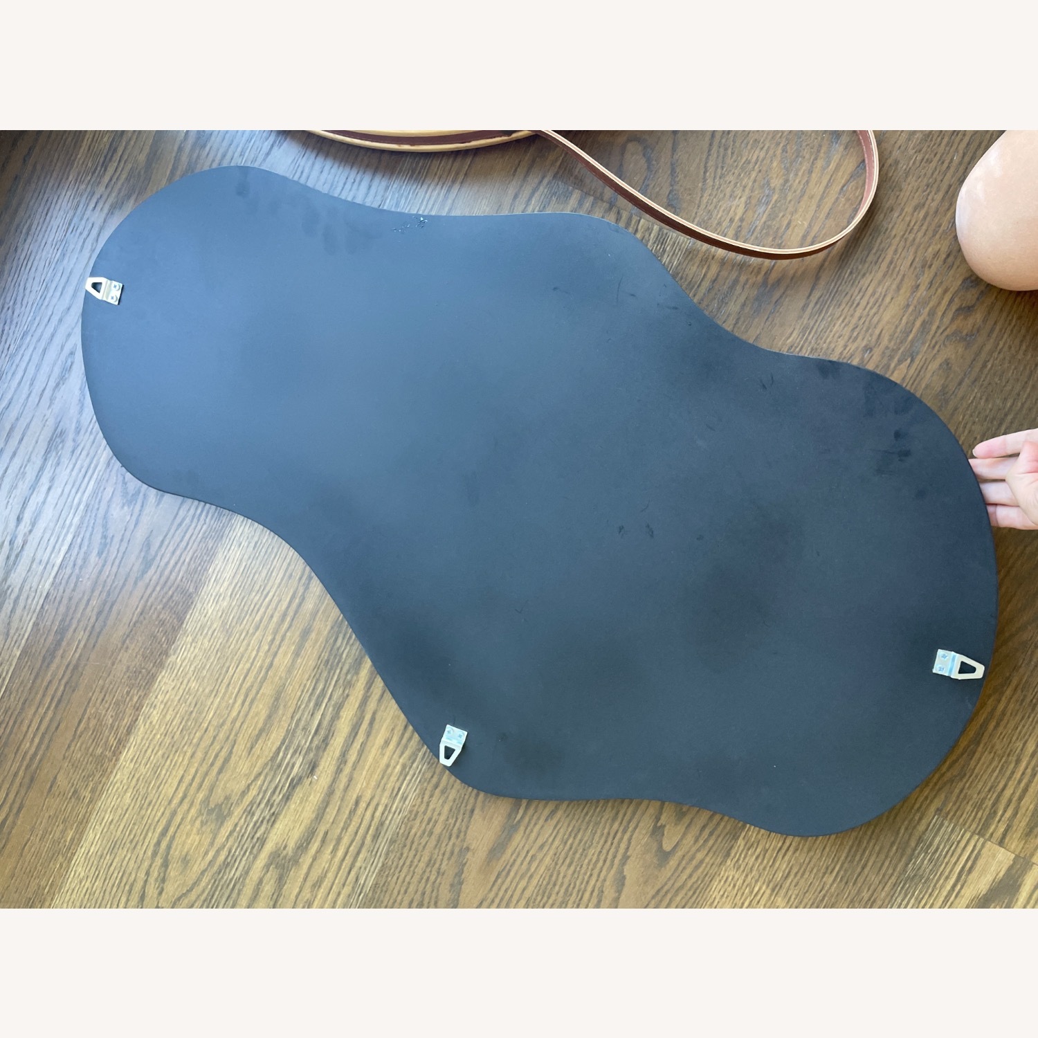 Etsy Asymmetric Wavy Metal Wall Mirror - image-3