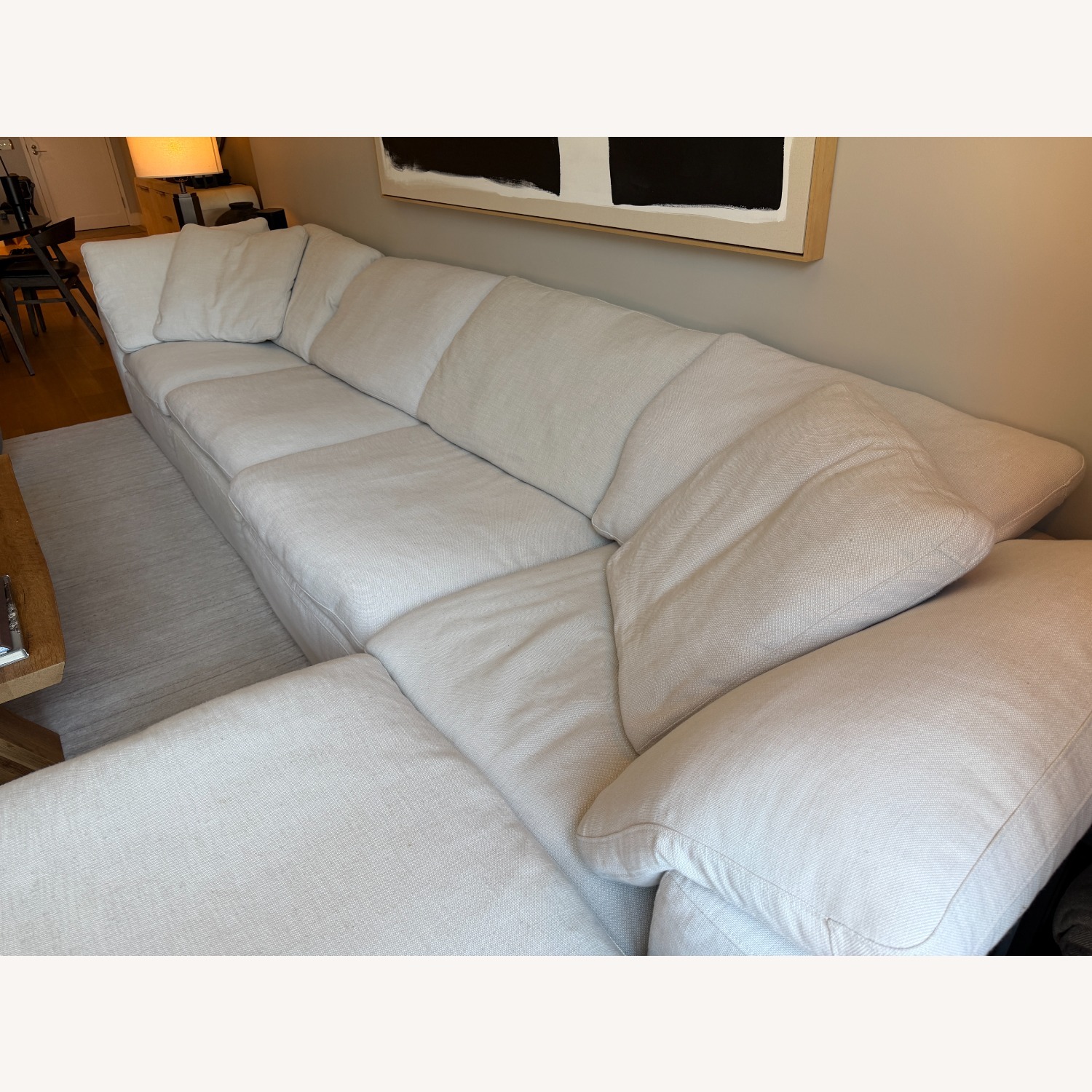 Restoration Hardware Cloud Couch Sectional - Gray - image-6