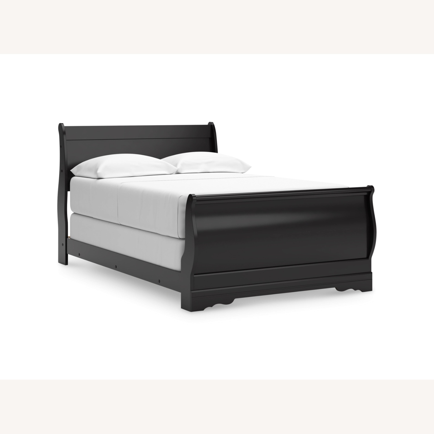 Ashley Furniture Huey Black Wood Full Bed - image-4