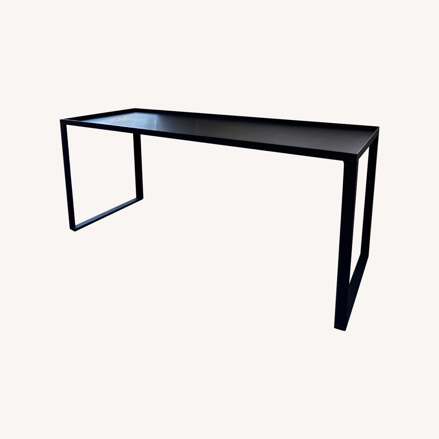 ABC Carpet and Home Black Metal Side Table - image-0