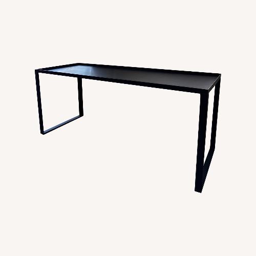 Used ABC Carpet and Home Black Metal Side Table for sale on AptDeco