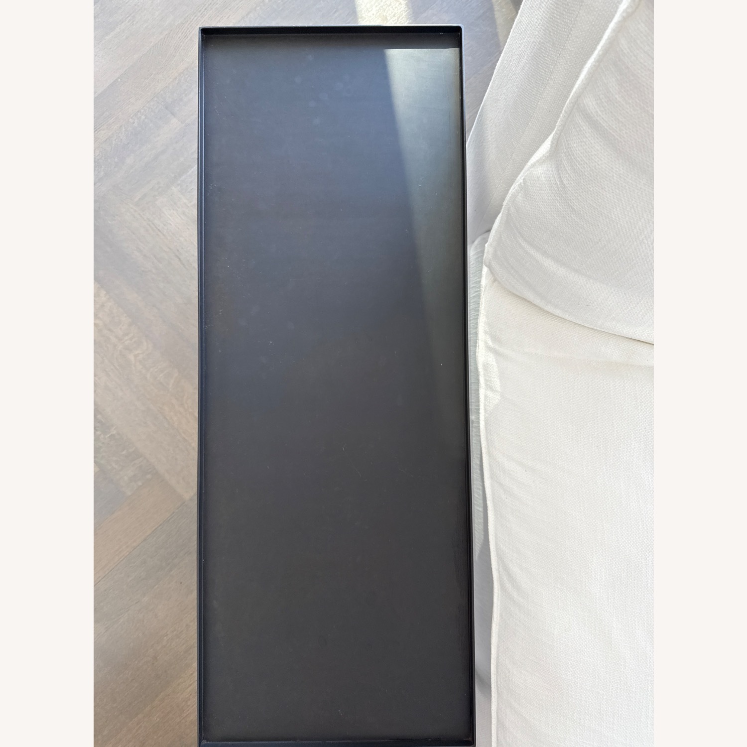 ABC Carpet and Home Black Metal Side Table - image-4