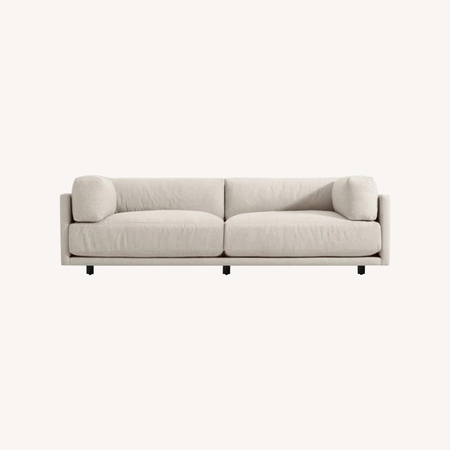Blu Dot Sunday Light Gray Fabric 3+ Seater Sofa - image-0