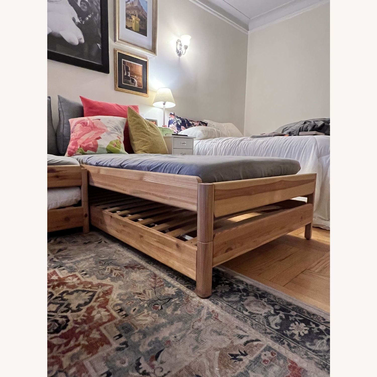 IKEA Utåker Natural Wood Twin Bed 2 Pack - image-3