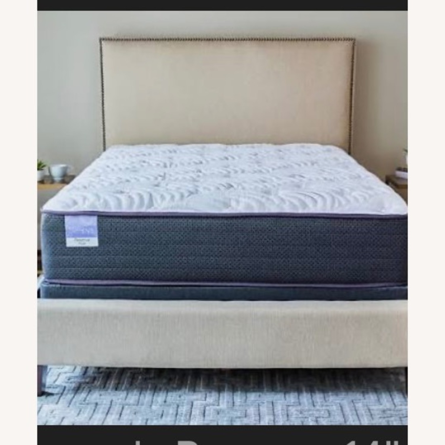 Twin Bed With Headboard and Frame - image-6