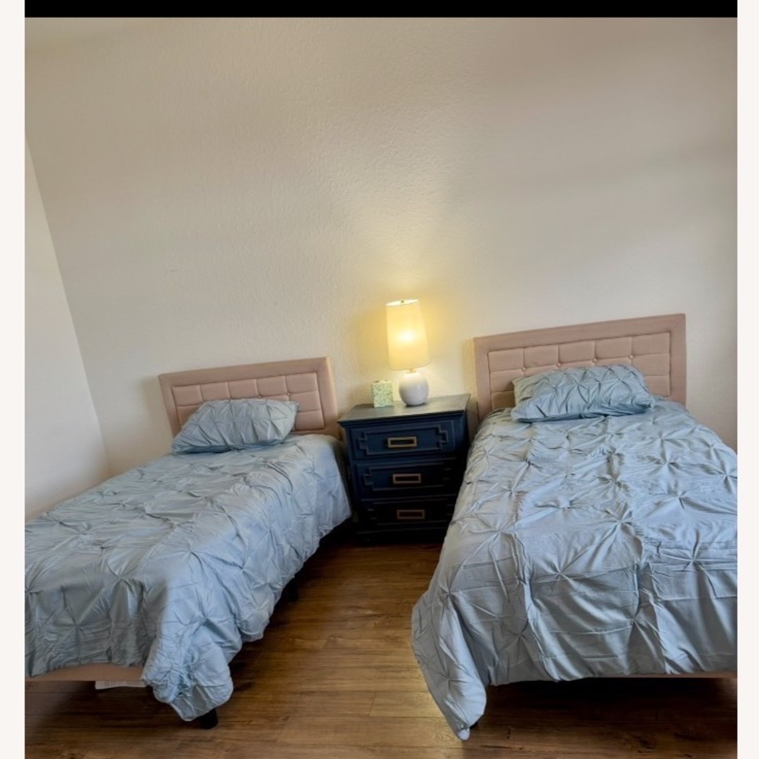 Twin Bed With Headboard and Frame - image-1