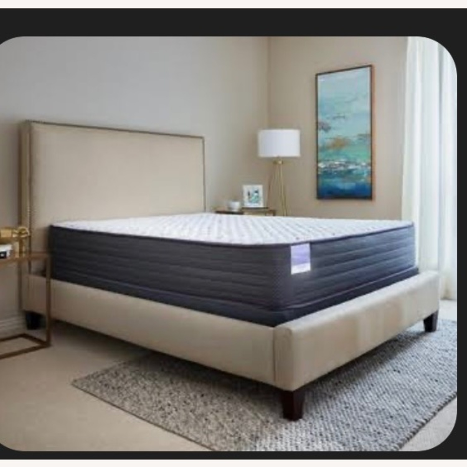 Twin Bed With Headboard and Frame - image-3