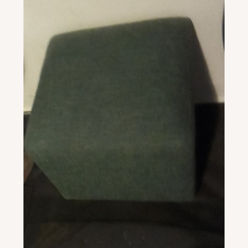Used Pier 1 Imports Green Ottoman for sale on AptDeco