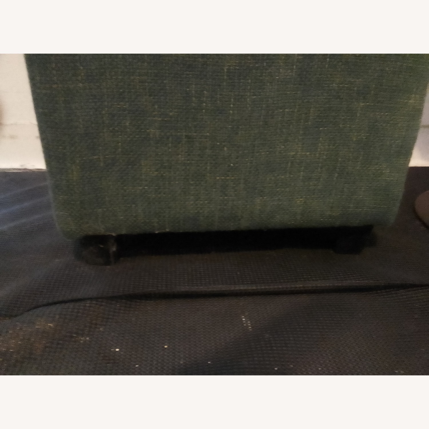 Pier 1 Imports Green Ottoman - image-1