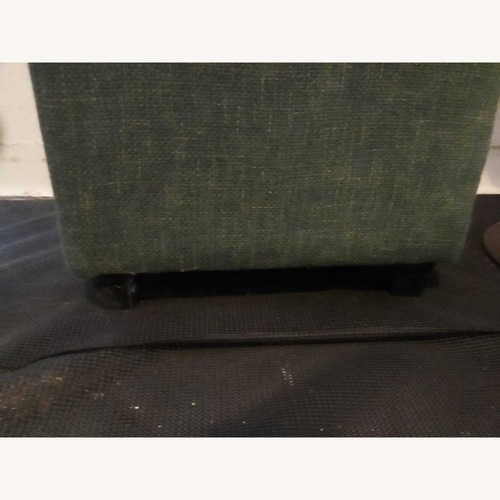 Used Pier 1 Imports Green Ottoman for sale on AptDeco