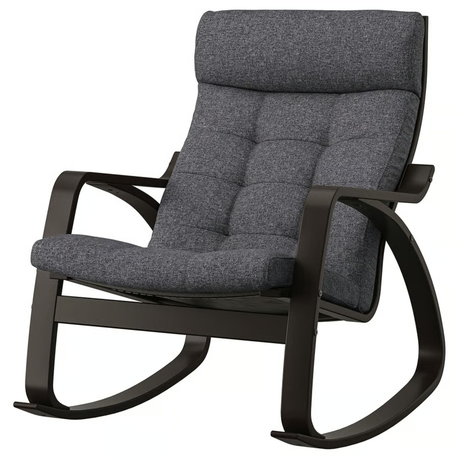IKEA Dark Gray Fabric Recliner - image-5
