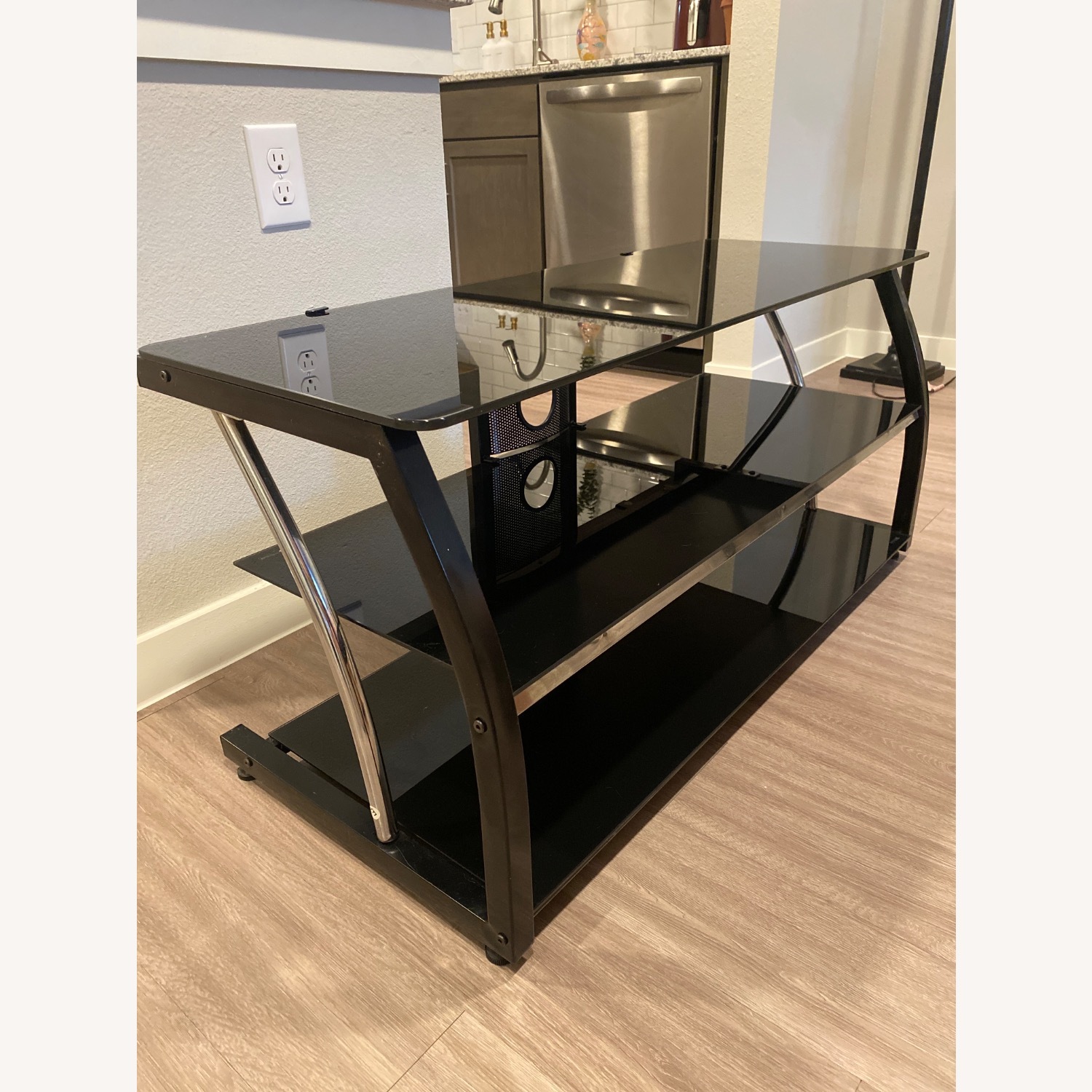Black Glass Play Table - image-2