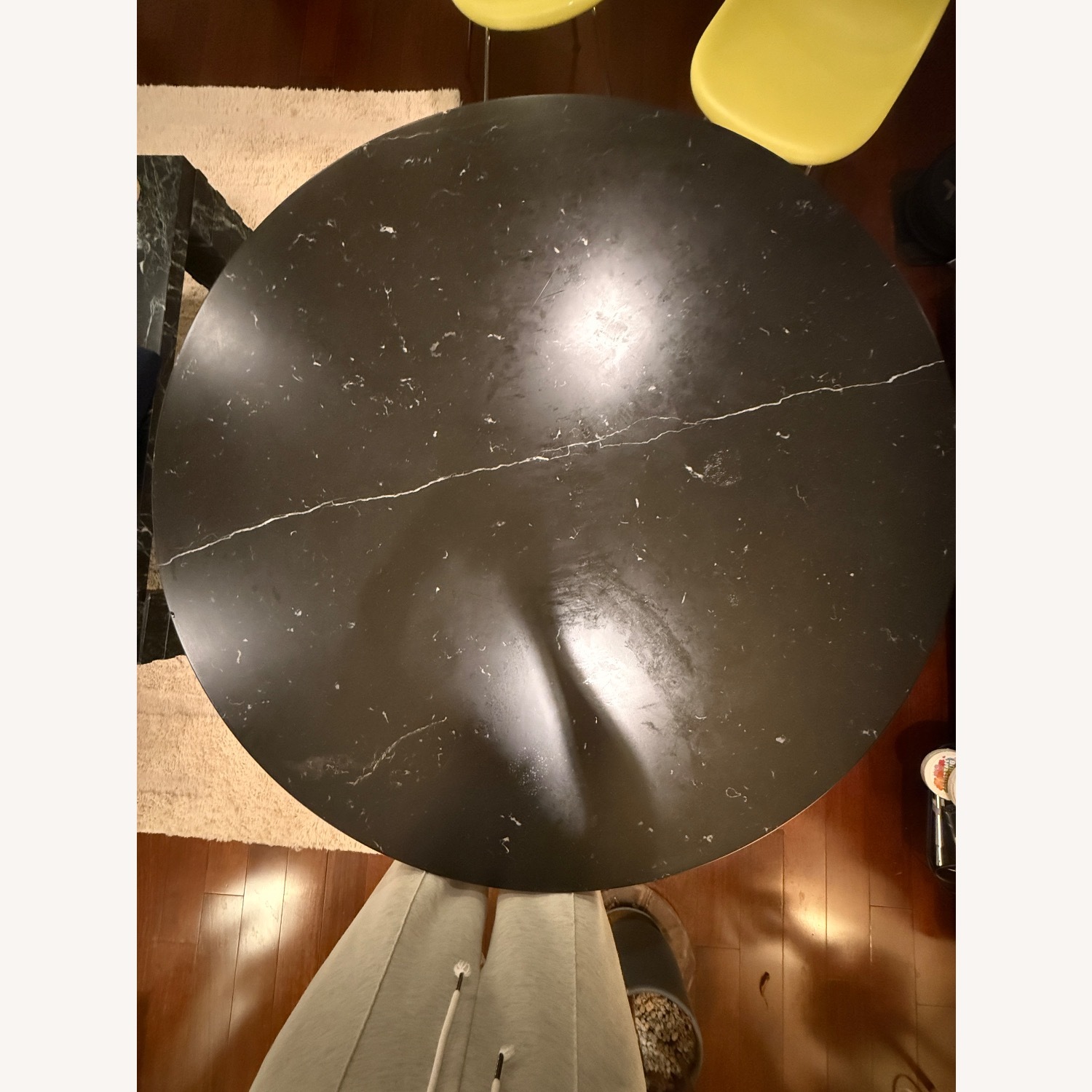 Knoll Saarinen Black Marble Dining Table - image-2