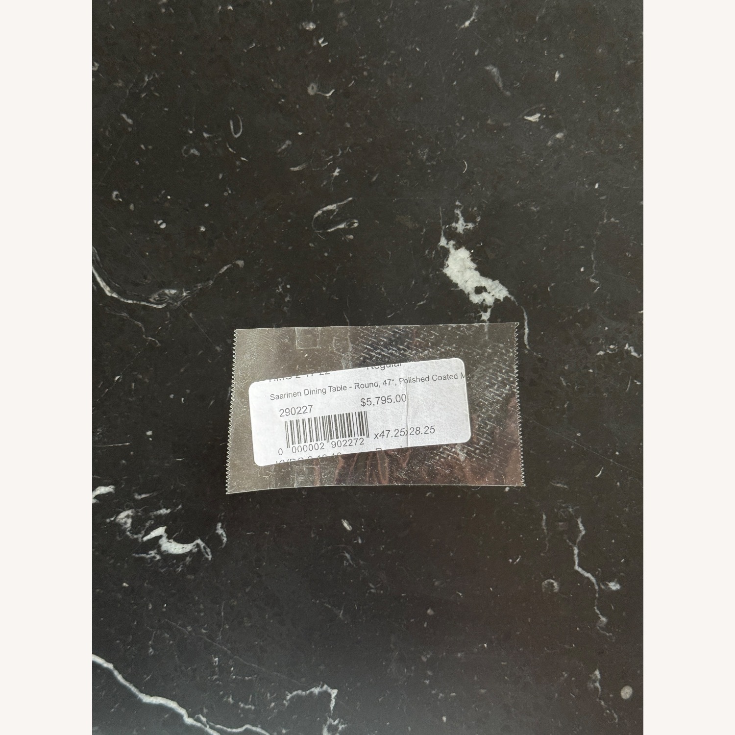 Knoll Saarinen Black Marble Dining Table - image-5