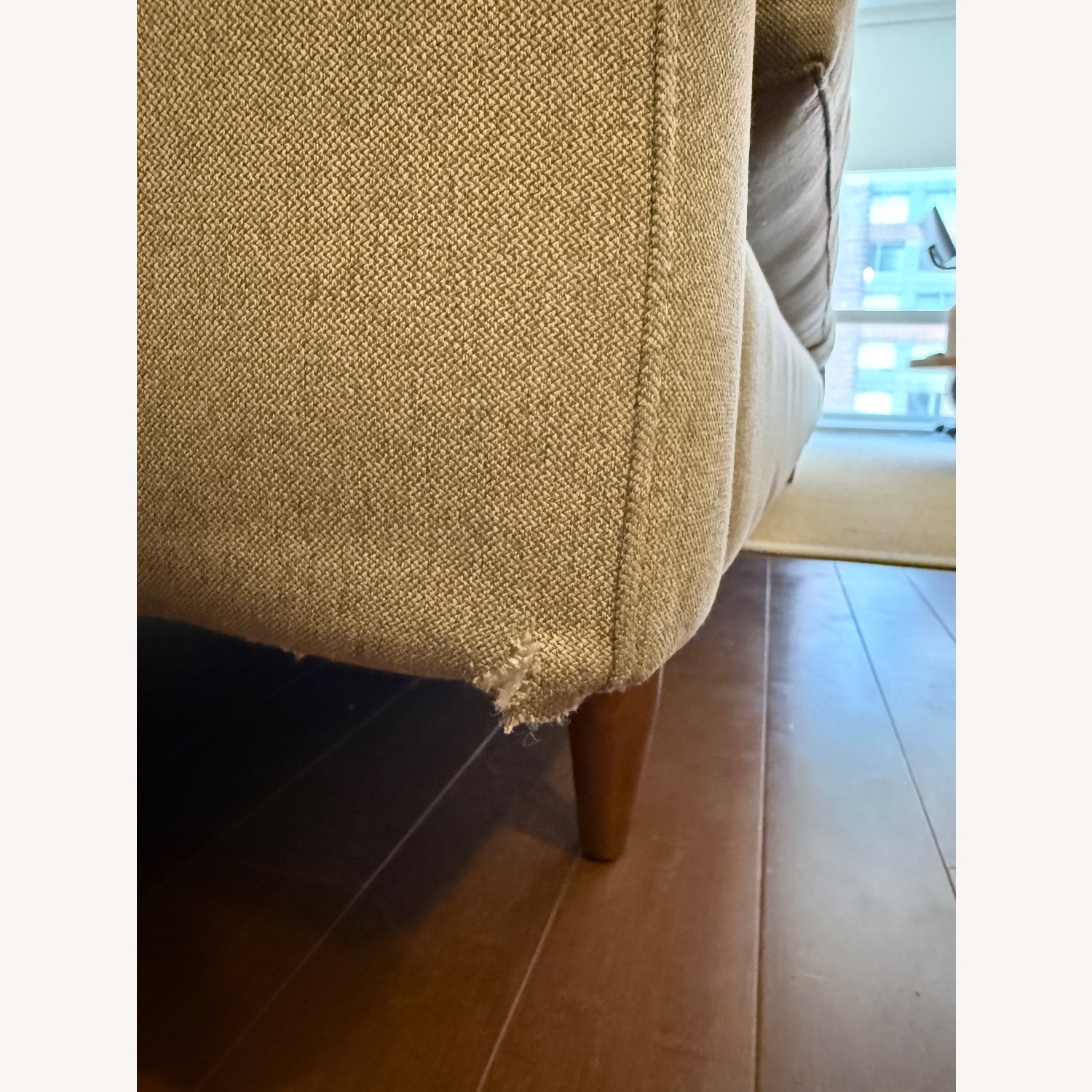 Room & Board Jasper Dark Gray Fabric 2 Seater Sofa - image-2