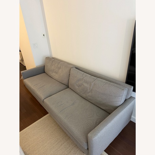 Used Room & Board Jasper Dark Gray Fabric 2 Seater Sofa for sale on AptDeco