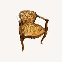 Antique Accent Chair in Walnut 