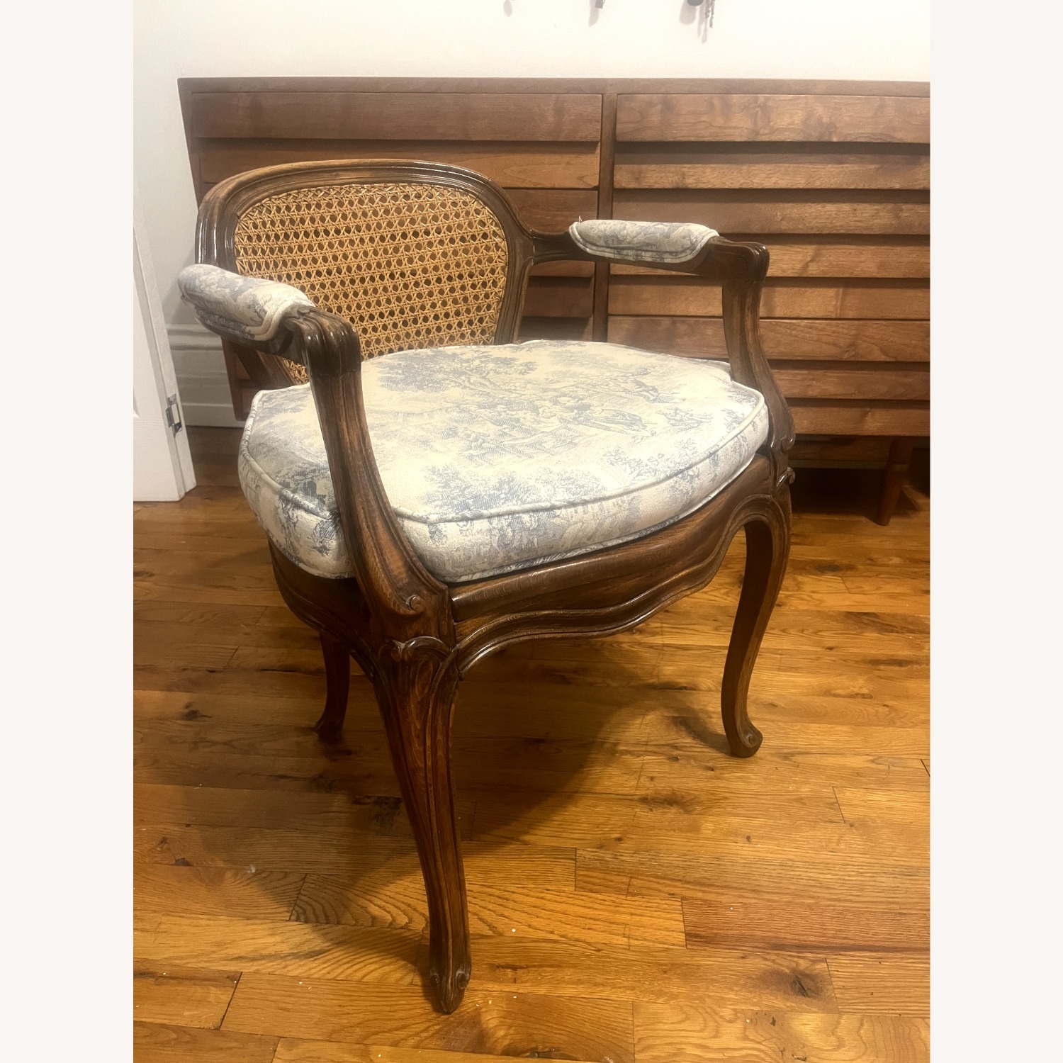 Antique Accent Chair in Walnut  - image-3