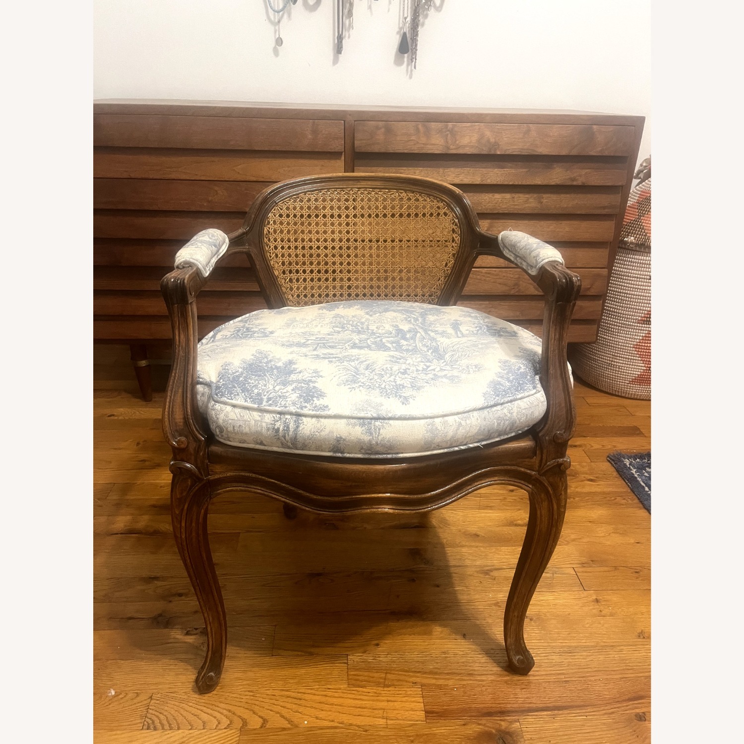 Antique Accent Chair in Walnut  - image-2