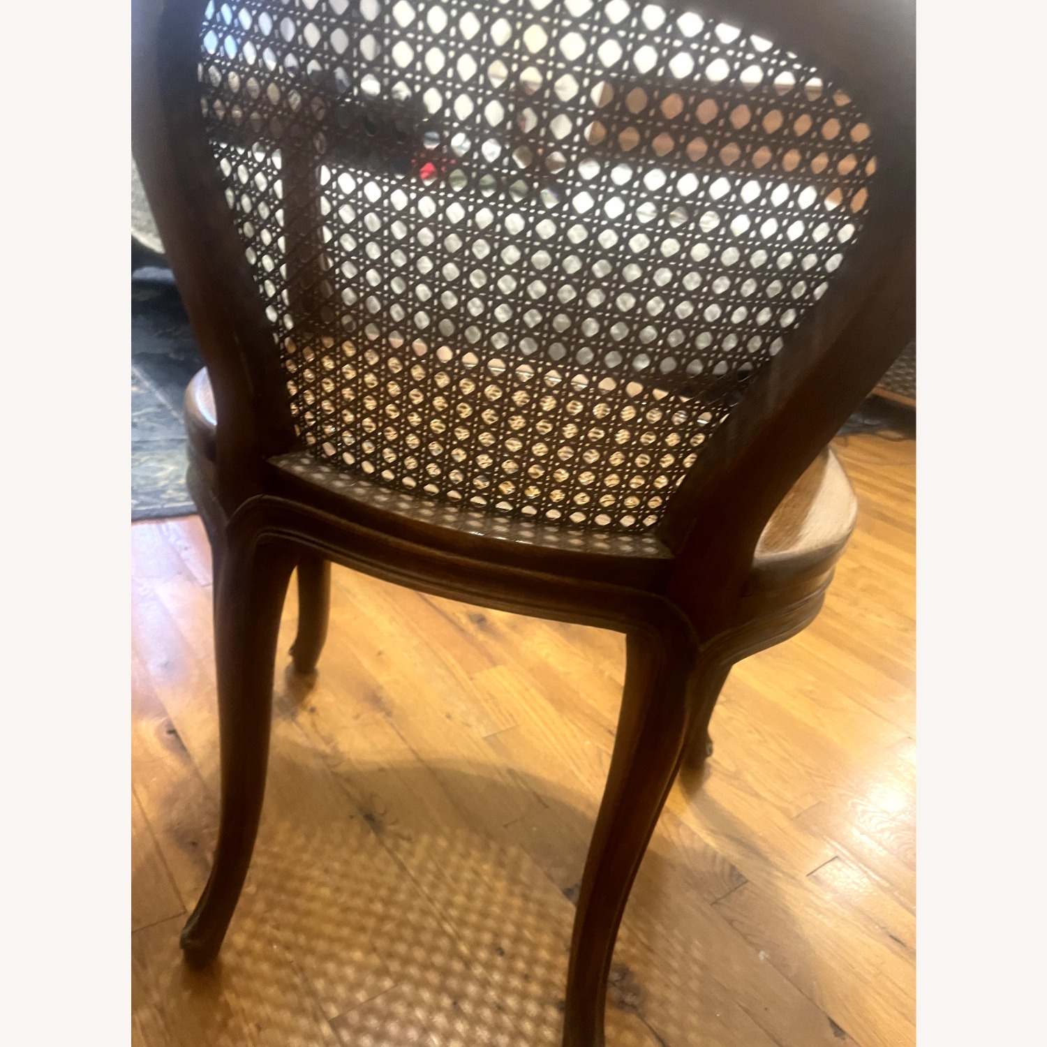 Antique Accent Chair in Walnut  - image-4