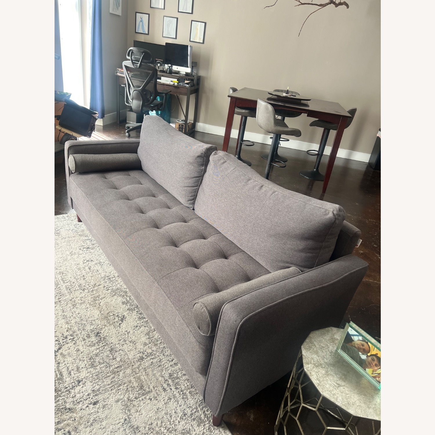 Mercury Row Dark Gray 3+ Seater Sofa - image-2