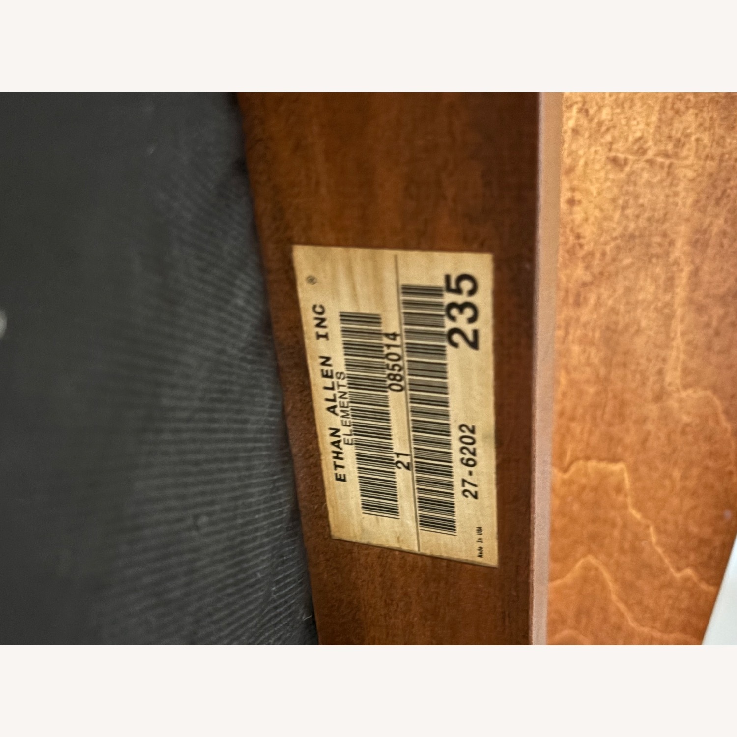 Ethan Allen Red Fabric Dining Chairs - image-8