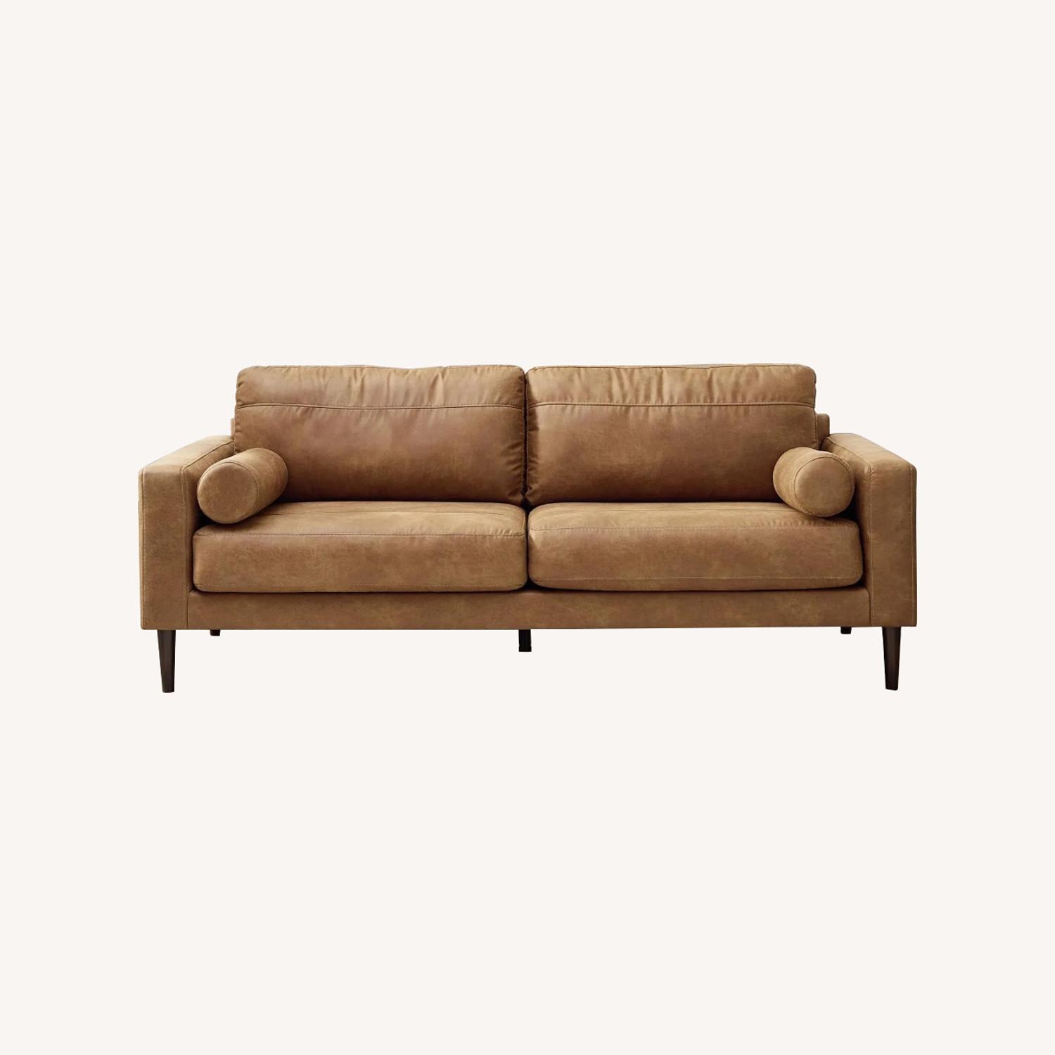 Ashley Furniture Telora Light Brown 2 Seater Sofa - image-0