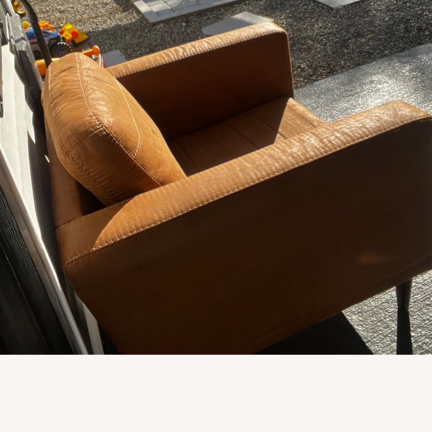 Ashley Furniture Light Brown Armchair - image-1