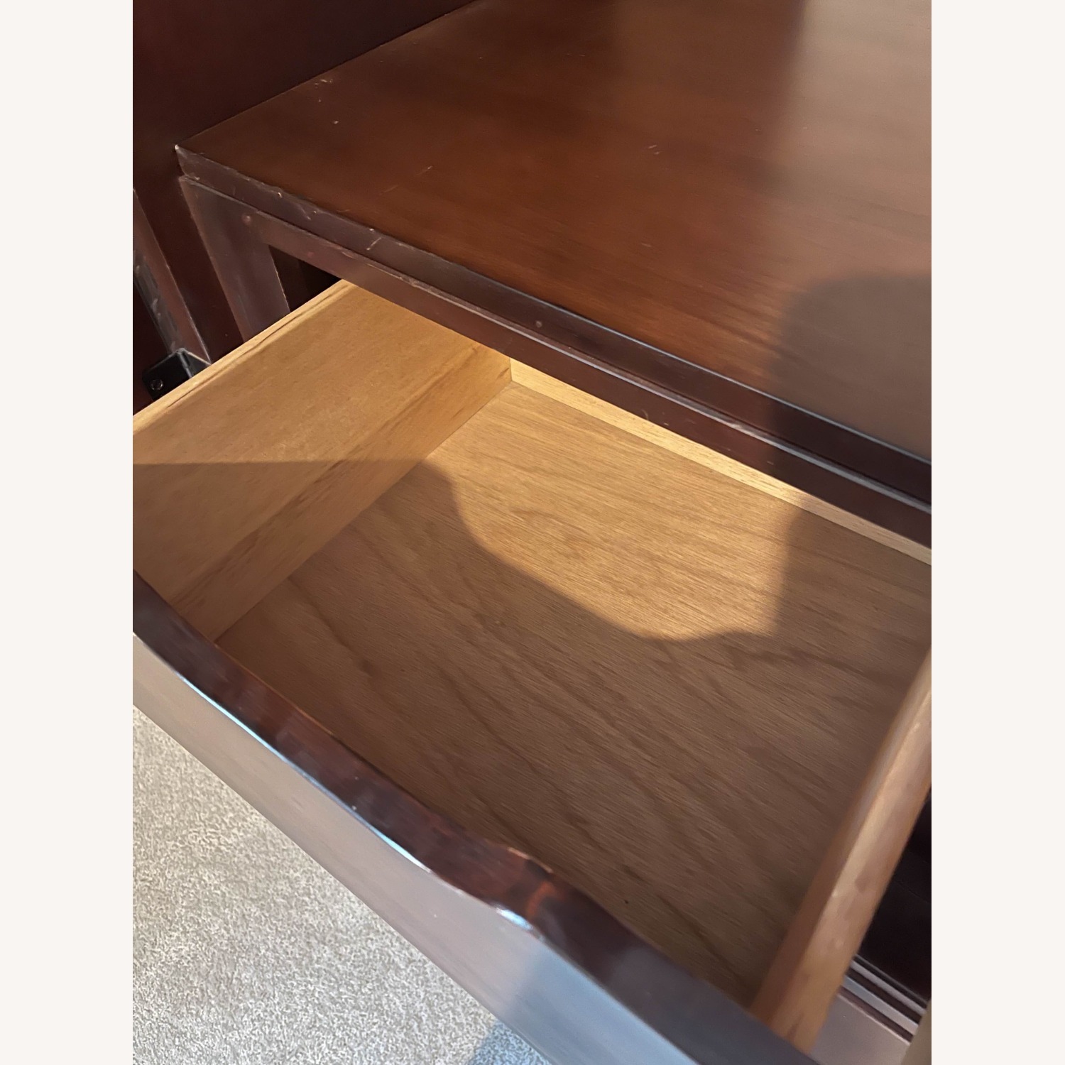 Vintage/Antique Finds Dark Brown Wood Armoire - image-15