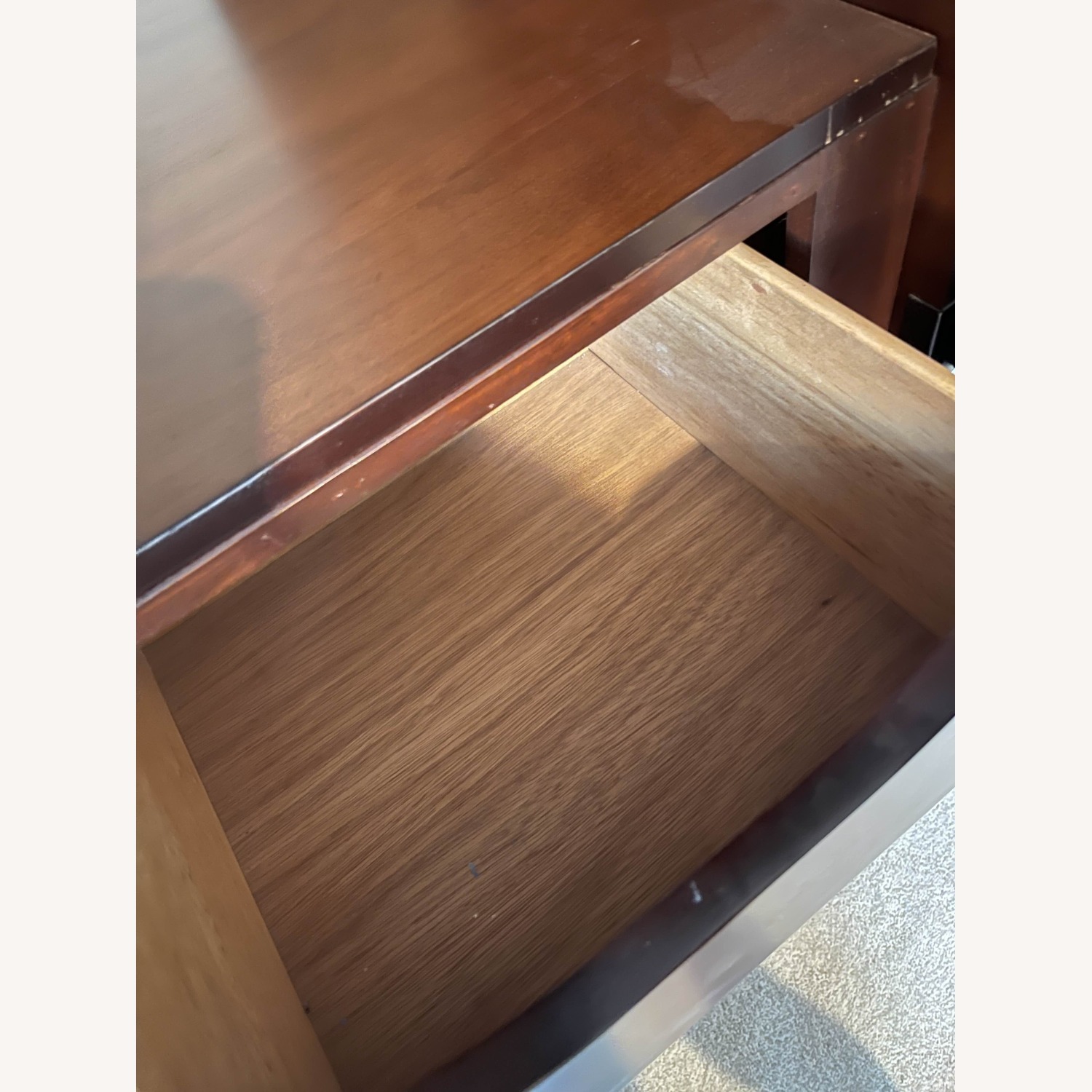 Vintage/Antique Finds Dark Brown Wood Armoire - image-16