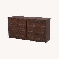 IKEA Dark Brown Wood Chest