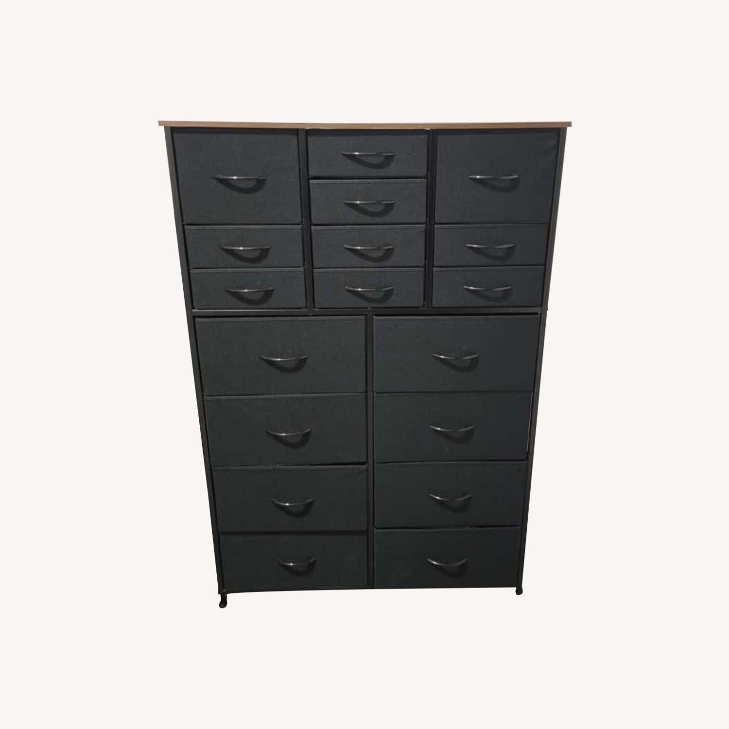 Amazon Black Metal Dresser - image-0