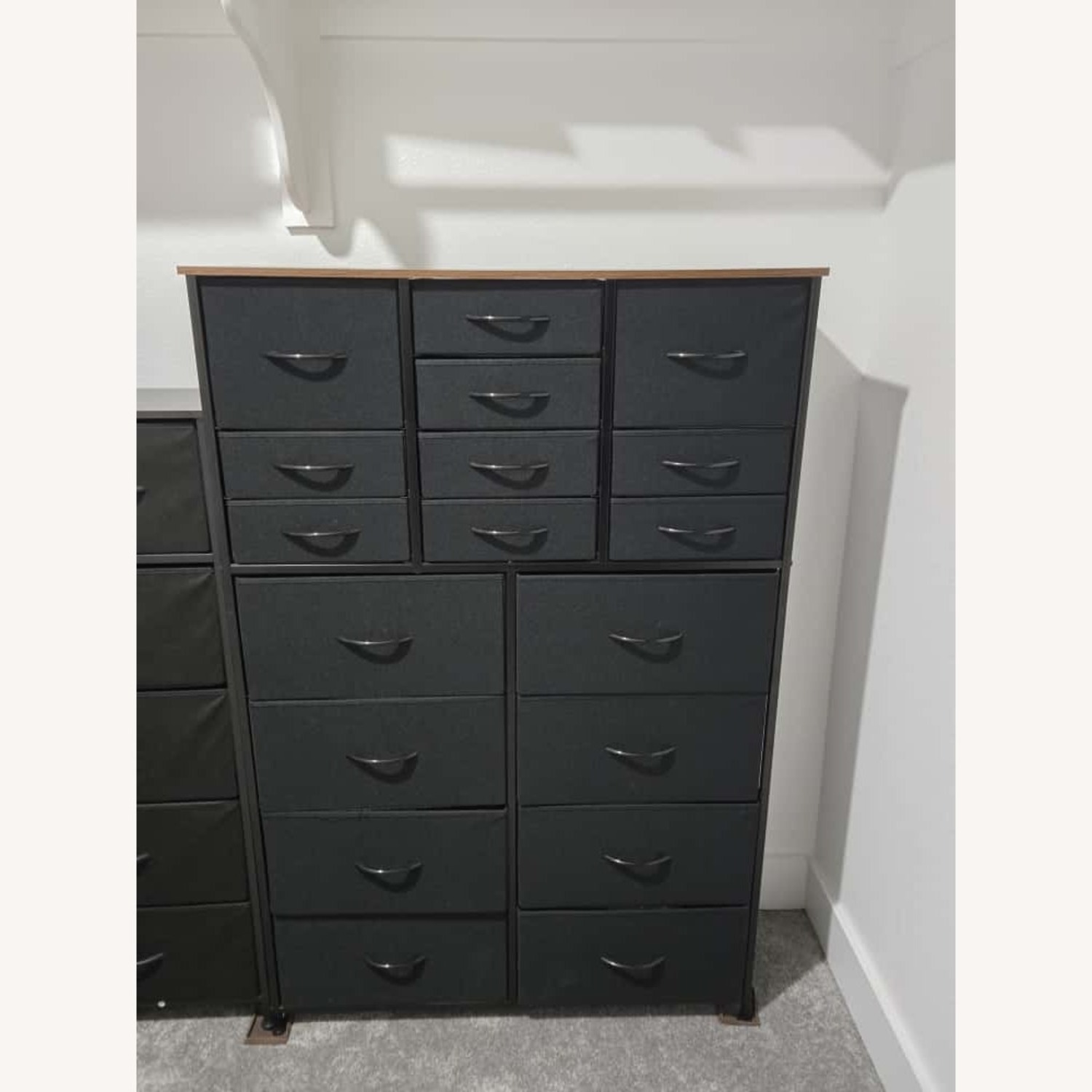 Amazon Black Metal Dresser - image-2