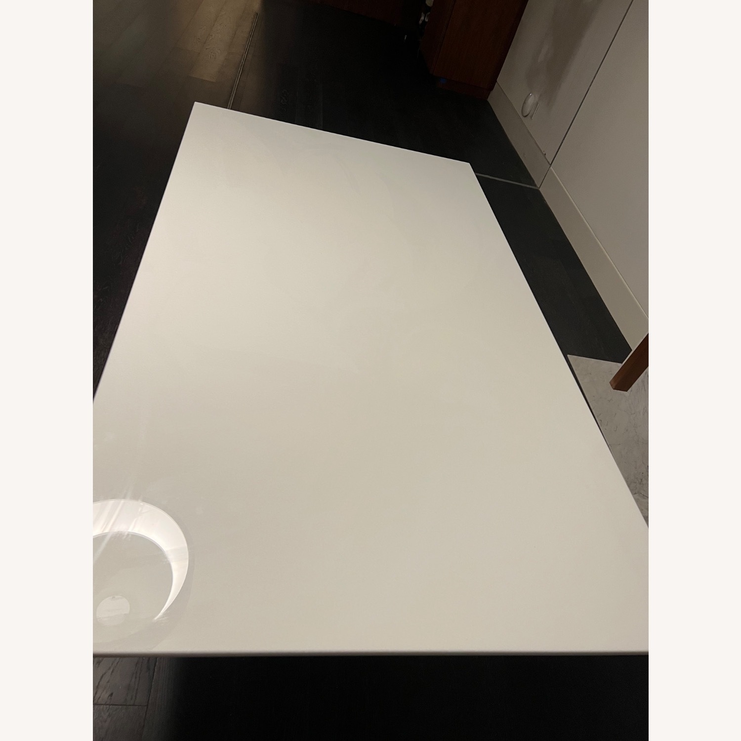 White Marble Dining Table - image-2