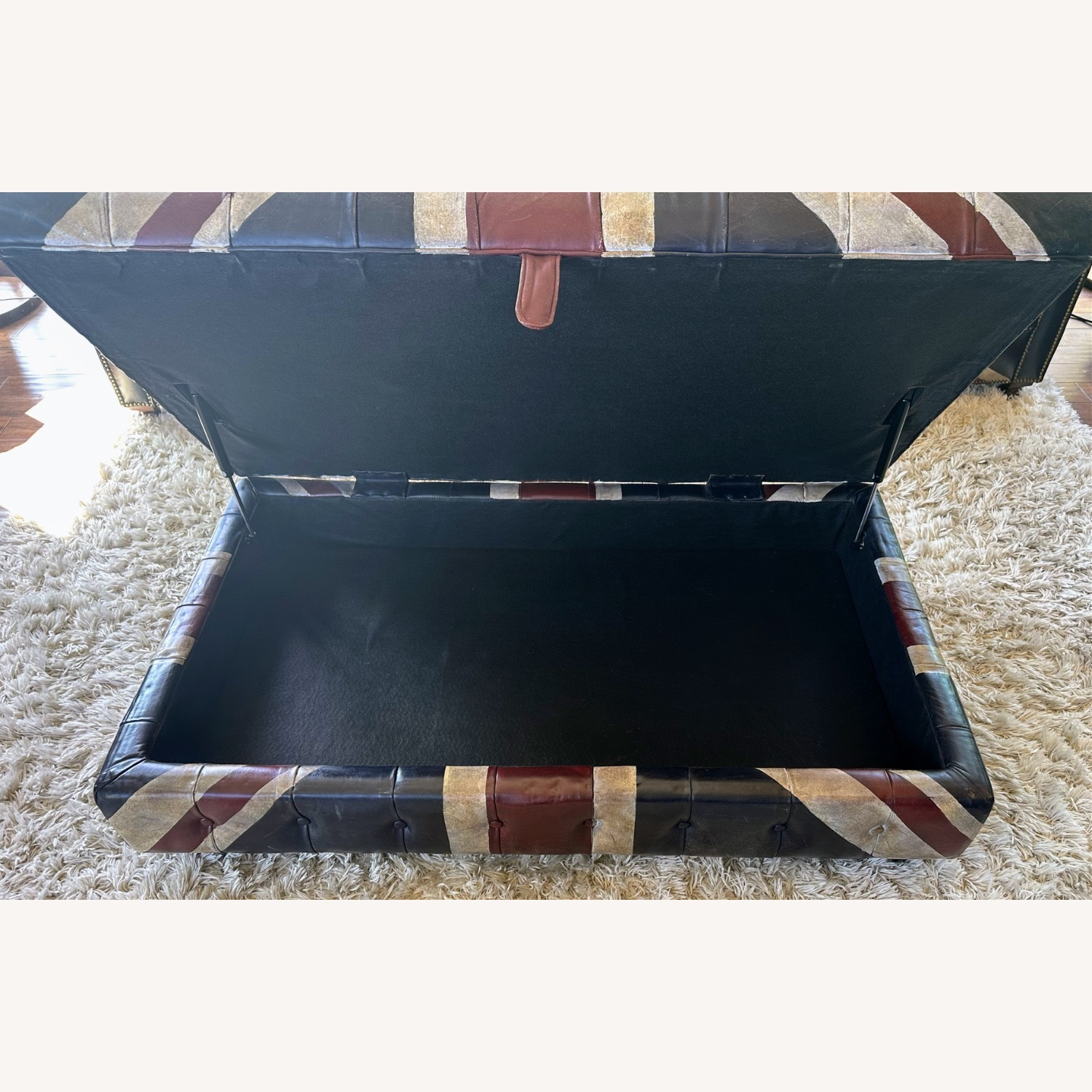 Timothy Oulton Westminster Sofa & Storage Ottoman - image-5