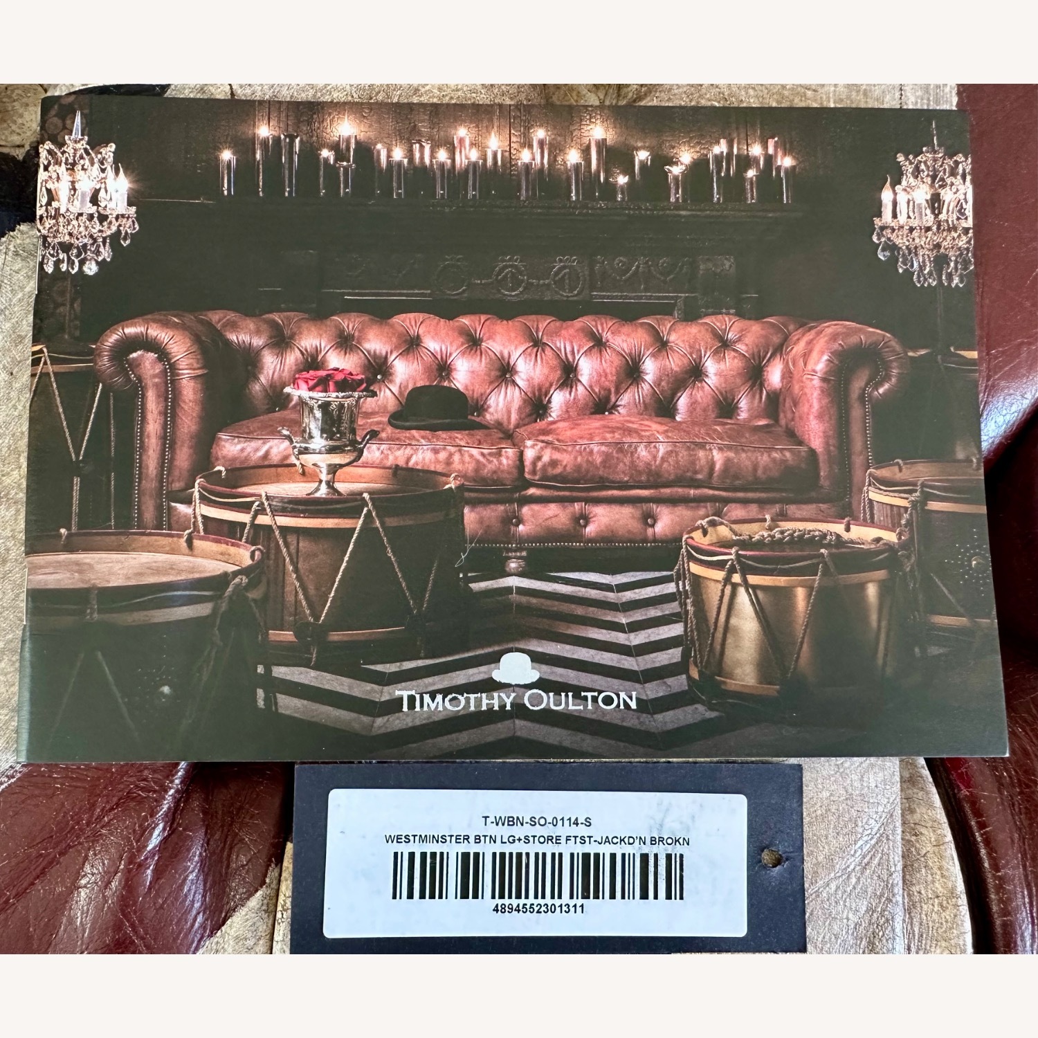 Timothy Oulton Westminster Sofa & Storage Ottoman - image-12