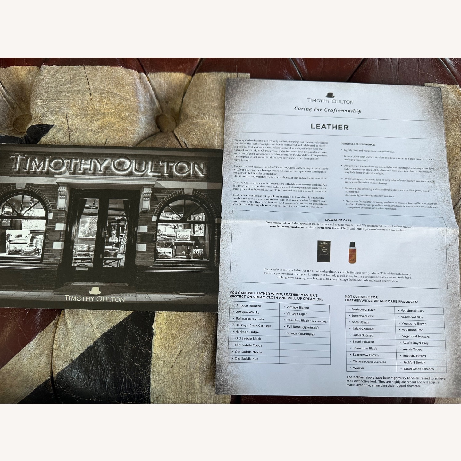 Timothy Oulton Westminster Sofa & Storage Ottoman - image-13