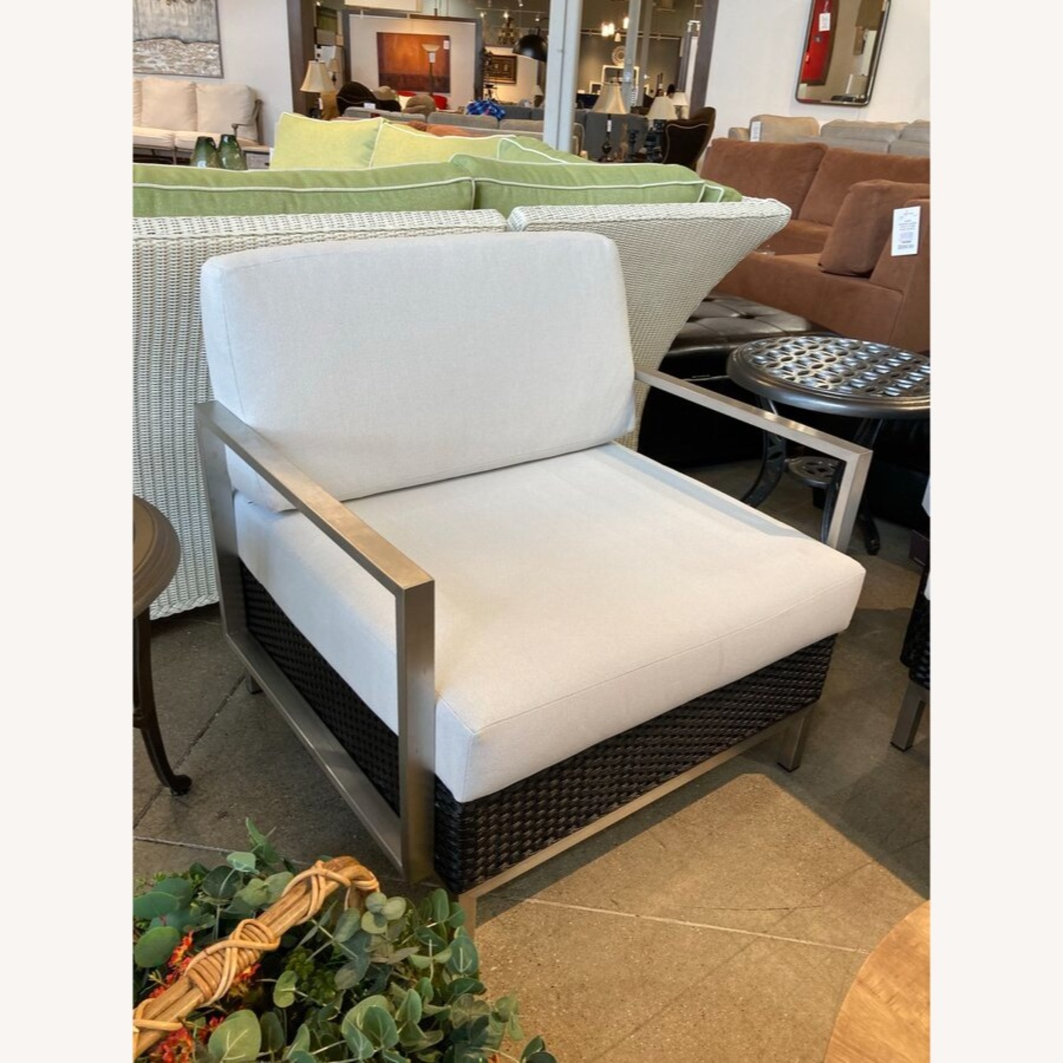 Lloyd Flanders Elements Wicker Lounge Chair - image-2